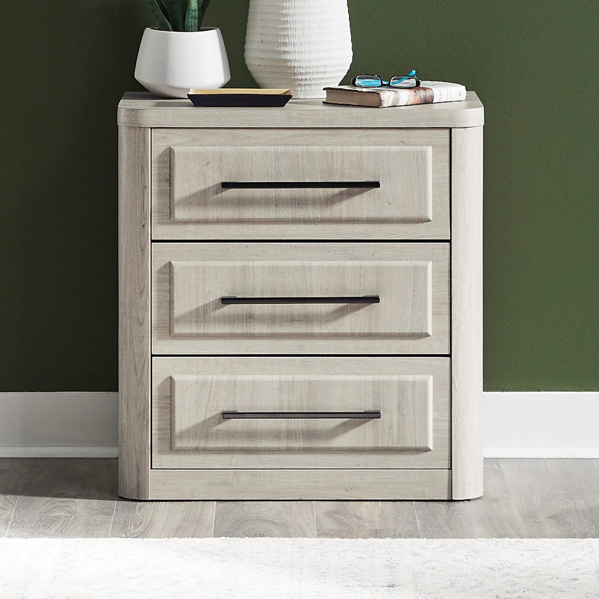 Modern Play Nightstand w/ Charging Station