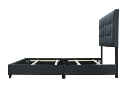 Patrick Queen Bed (Charcoal)