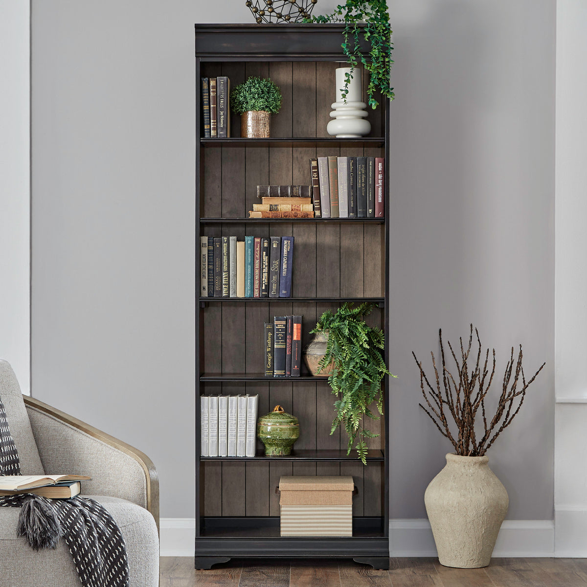 Meritage 84 Inch Bookcase (RTA)