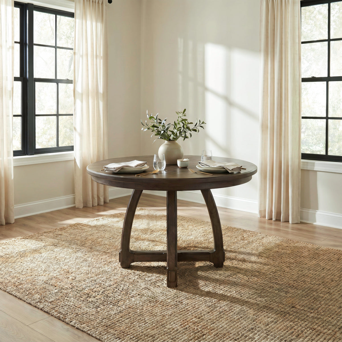 Westward Round Pedestal Table Base
