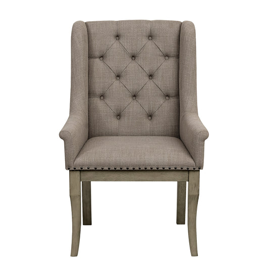 Vermillion Arm Chair - Cream