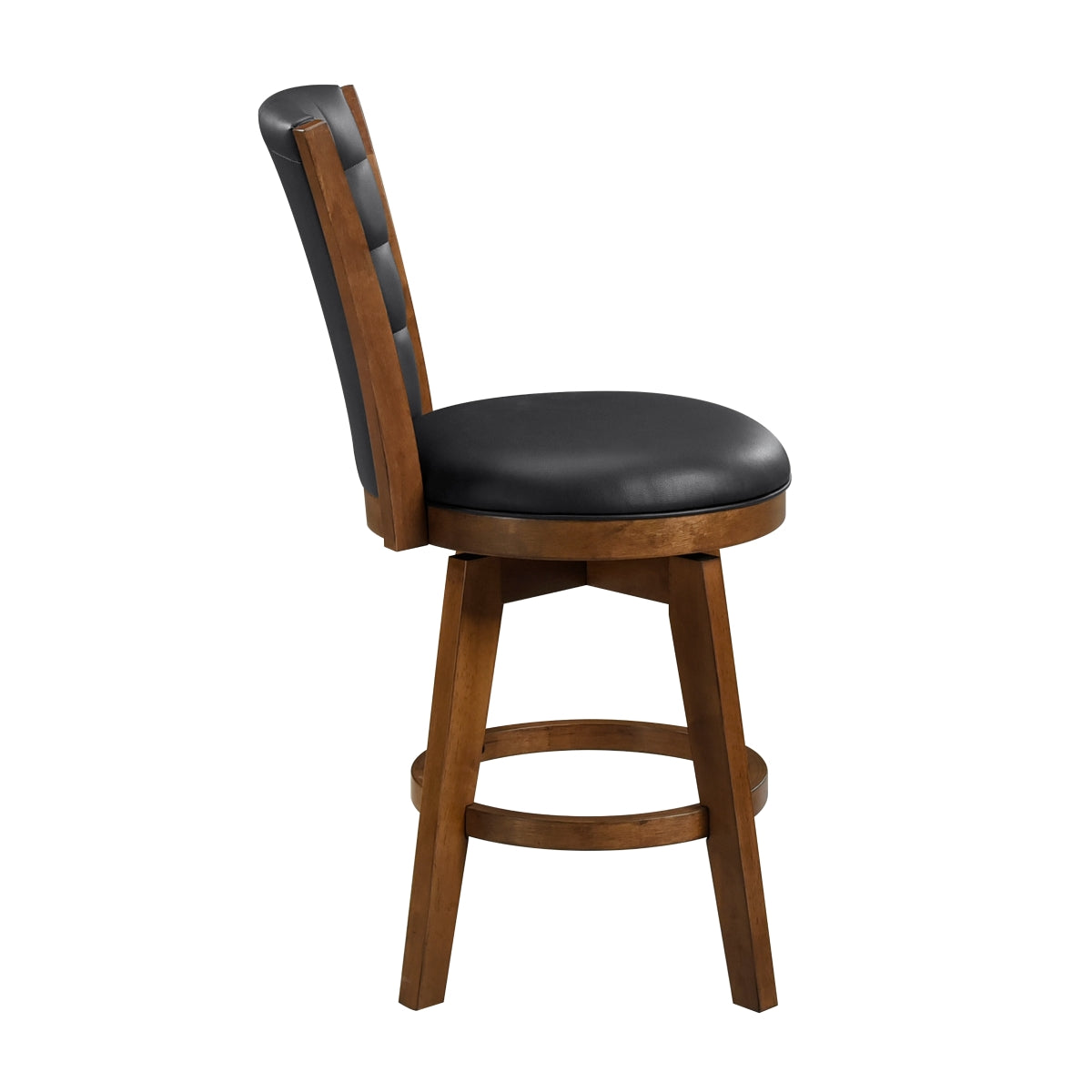 Medford Swivel Counter Height Chair - Black