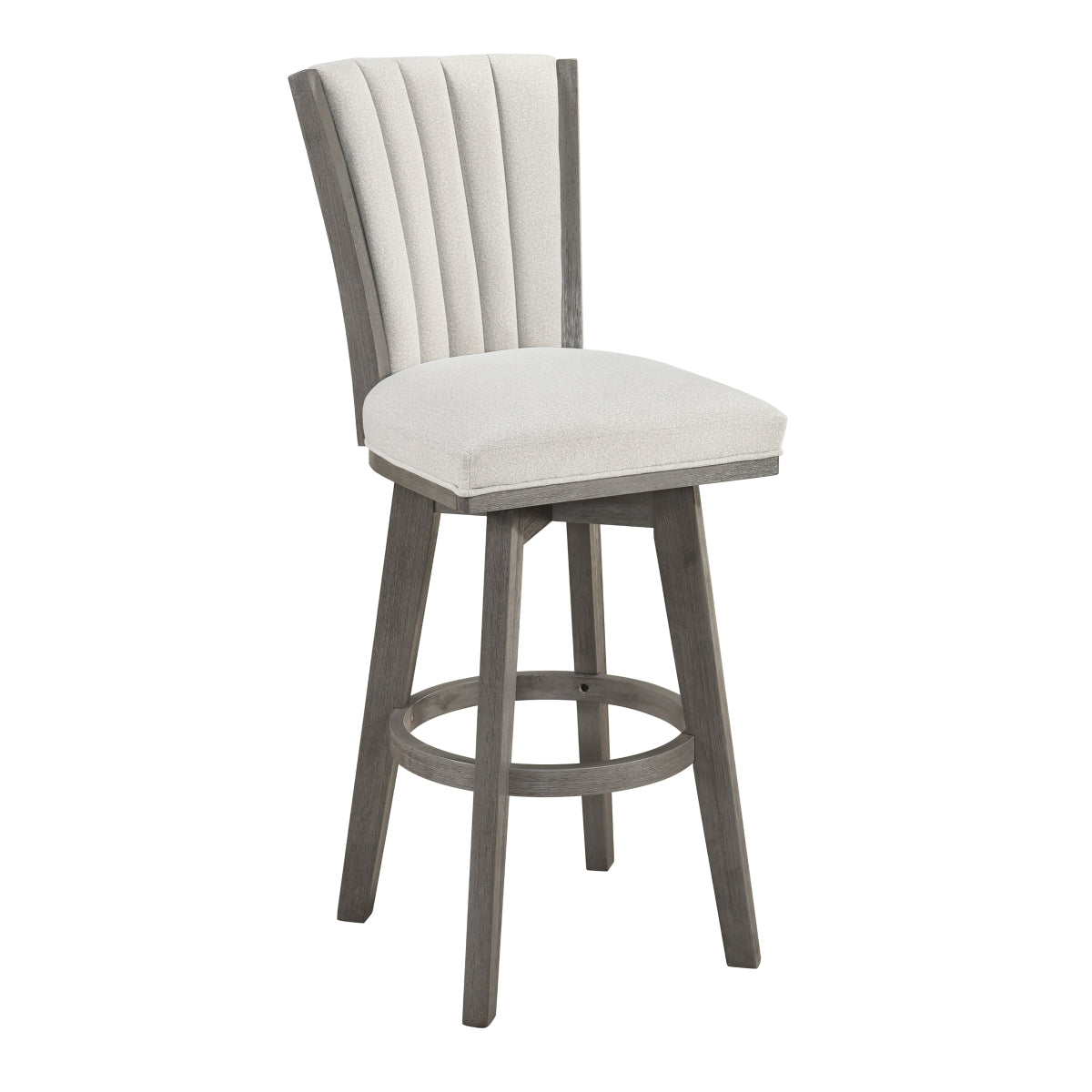 Corvallis Swivel Pub Height Chair - Beige