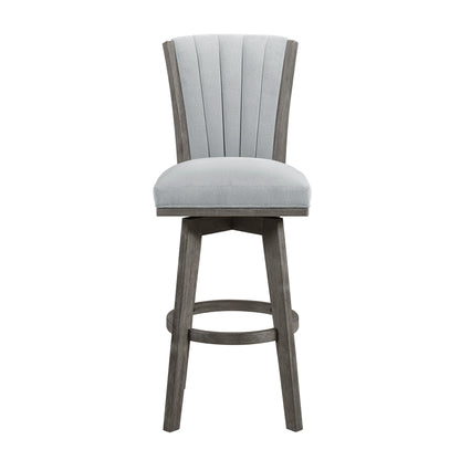 Corvallis Swivel Pub Height Chair - Gray