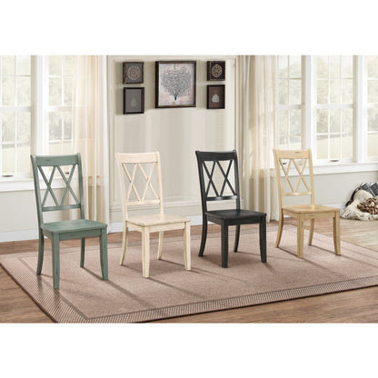 Janina Side Chair, Black