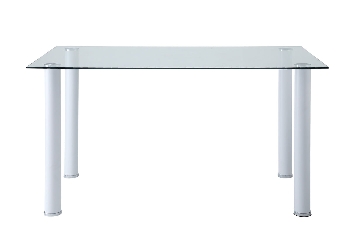 Florian Dining Table, Glass Top