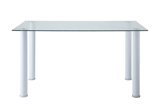 Florian Dining Table, Glass Top