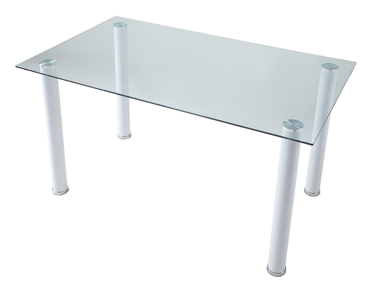Florian Dining Table, Glass Top