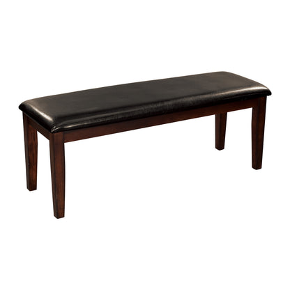 Mantello Bench - Dark brown