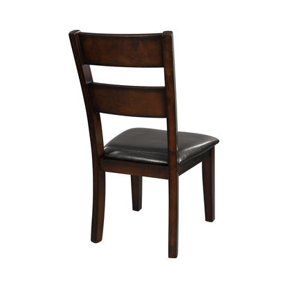 Mantello Side Chair - Dark brown
