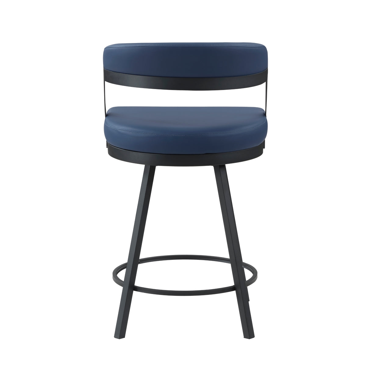 Crowley Swivel Counter Height Chair - Blue