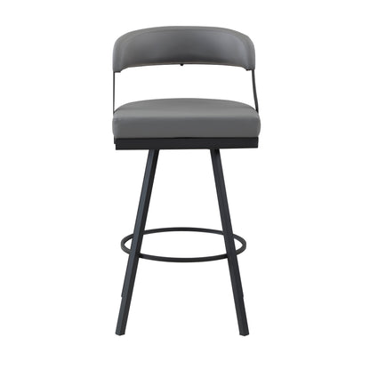Crowley Swivel Pub Height Chair - Gray