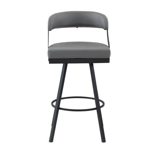 Crowley Swivel Pub Height Chair - Gray