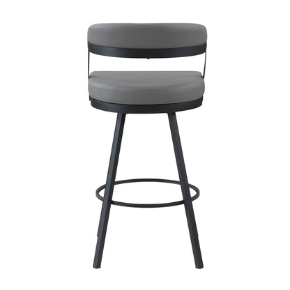 Crowley Swivel Pub Height Chair - Gray