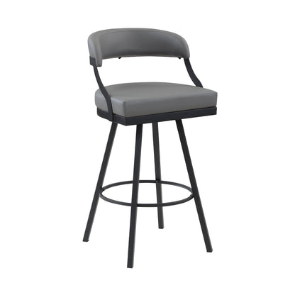 Crowley Swivel Pub Height Chair - Gray