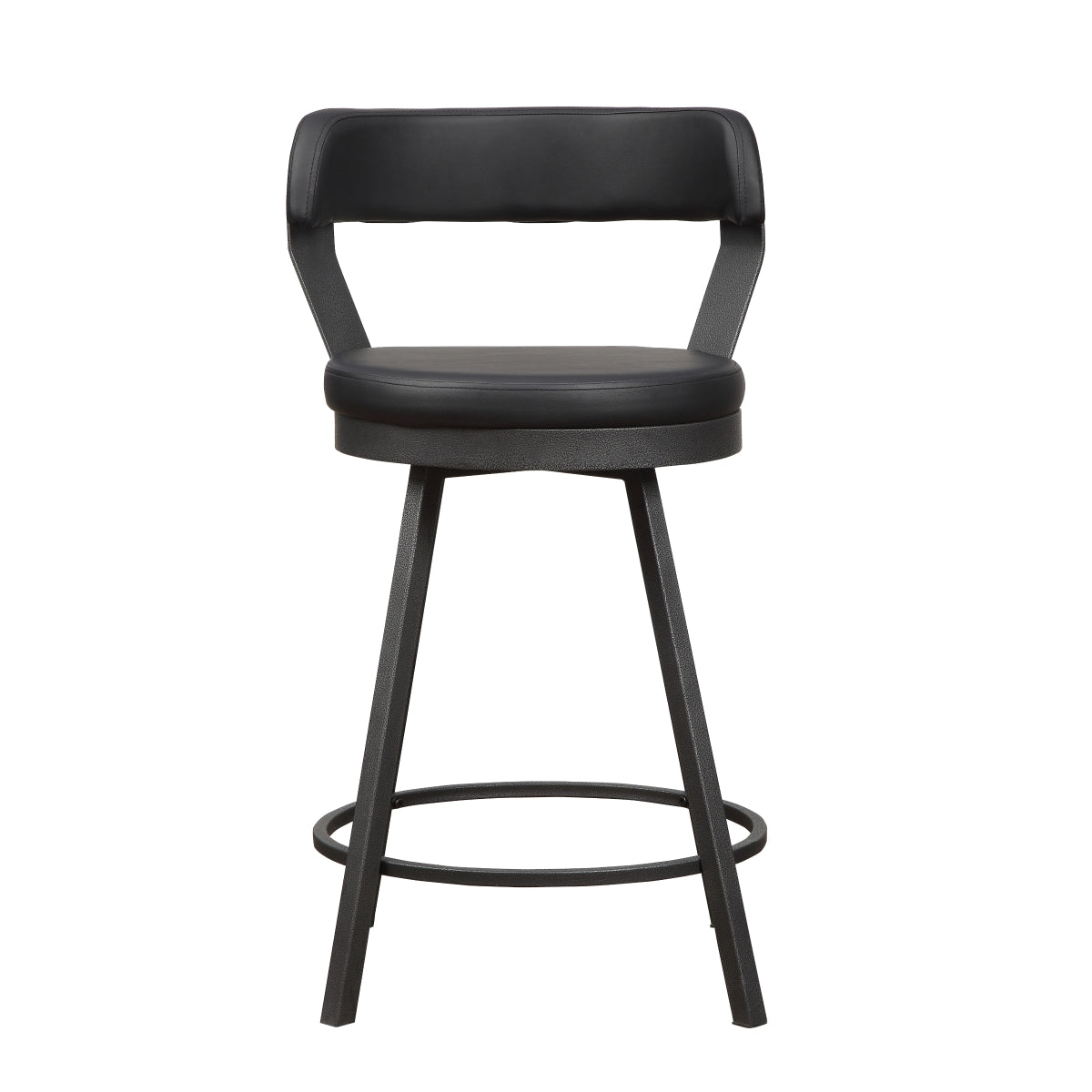 Appert Swivel Counter Height Chair - Black