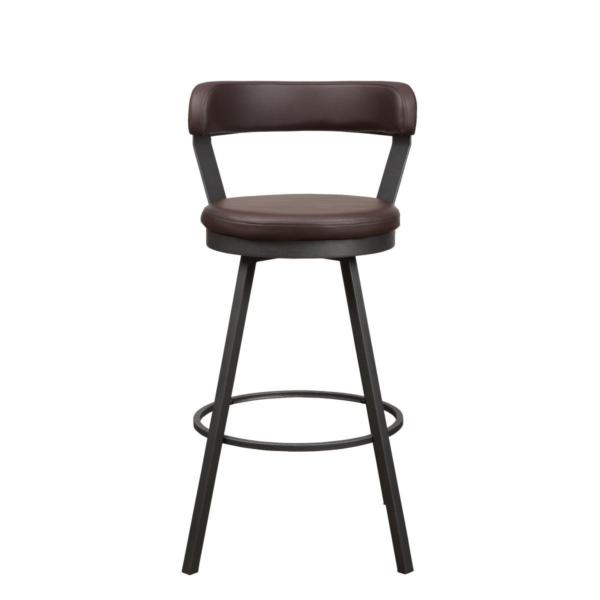 Appert Swivel Pub Height Chair - Brown