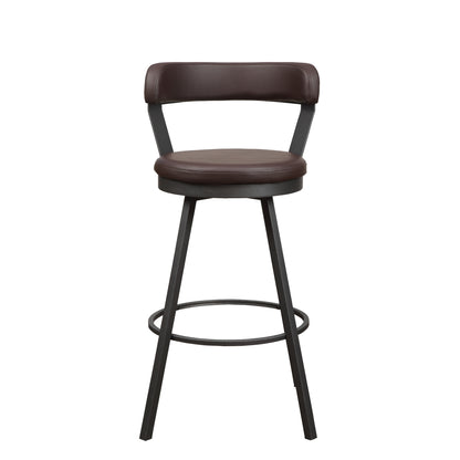 Appert Swivel Pub Height Chair - Brown