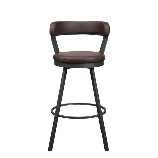 Appert Swivel Pub Height Chair - Brown