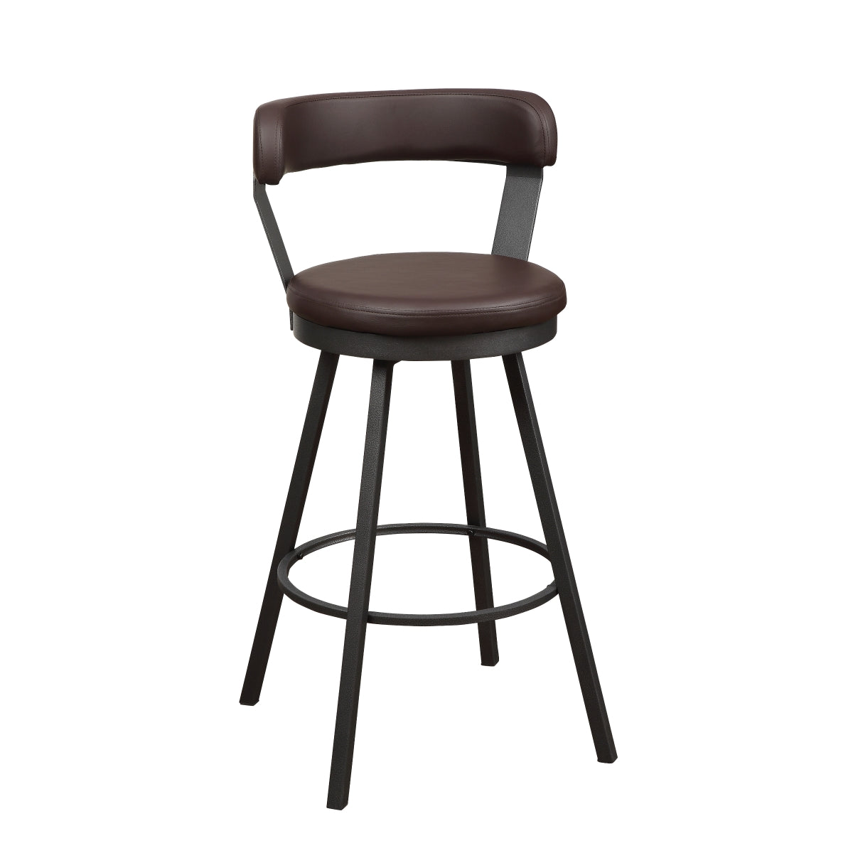 Appert Swivel Pub Height Chair - Brown