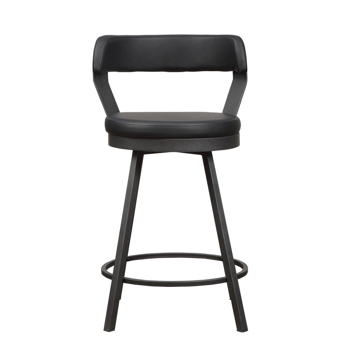 Appert Swivel Counter Height Chair - Black