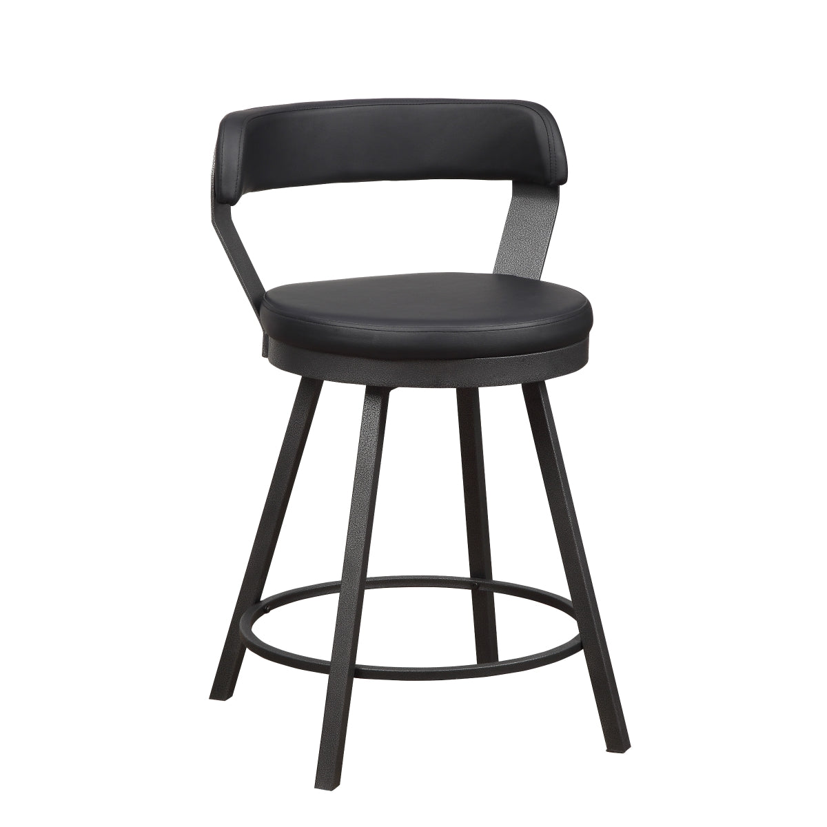 Appert Swivel Counter Height Chair - Black