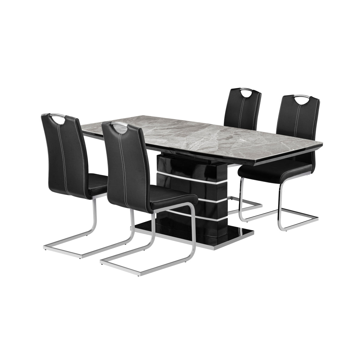 Glissand 5-Piece Dining Set