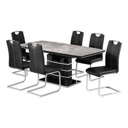 Glissand 7-Piece Dining Set