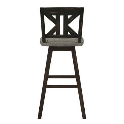 Amsonia Swivel Pub Height Chair (5602-29BKS1)