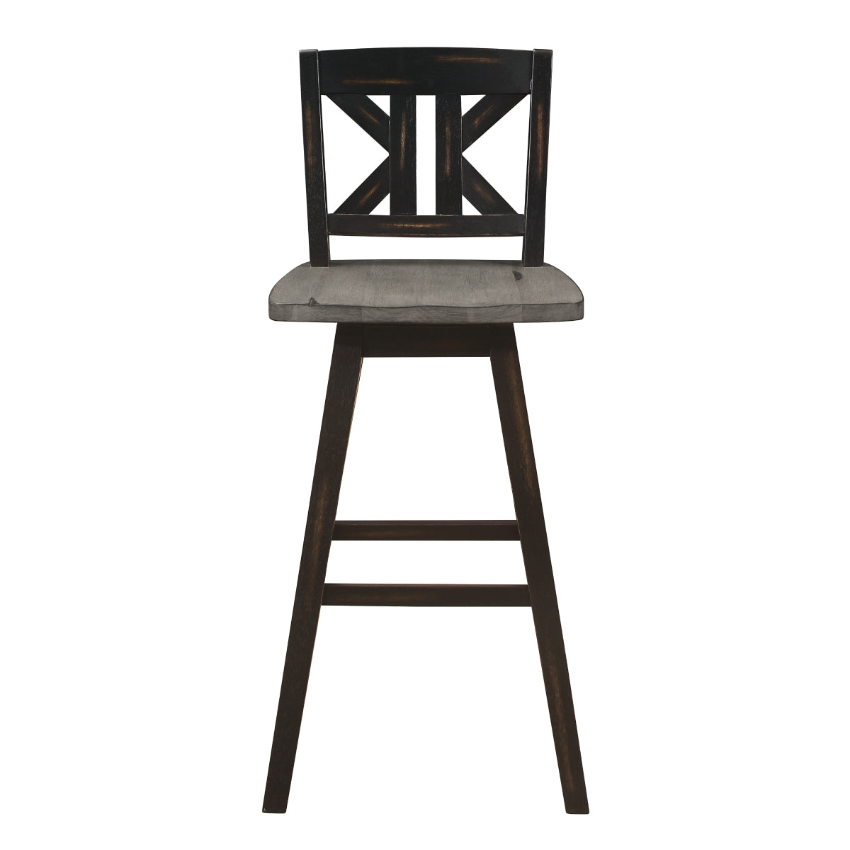 Amsonia Swivel Pub Height Chair (5602-29BKS1)