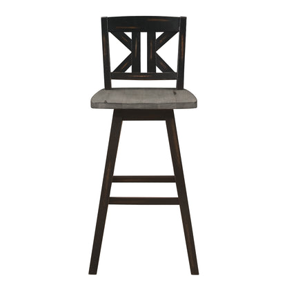 Amsonia Swivel Pub Height Chair (5602-29BKS1)