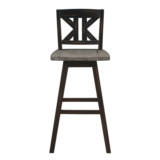 Amsonia Swivel Pub Height Chair (5602-29BKS1)