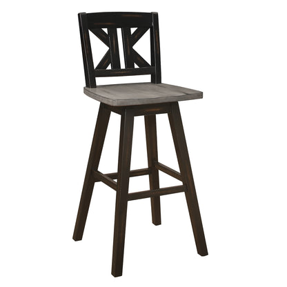 Amsonia Swivel Pub Height Chair (5602-29BKS1)