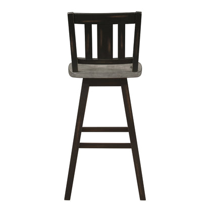Amsonia Swivel Pub Height Chair (5602-29BKS2)