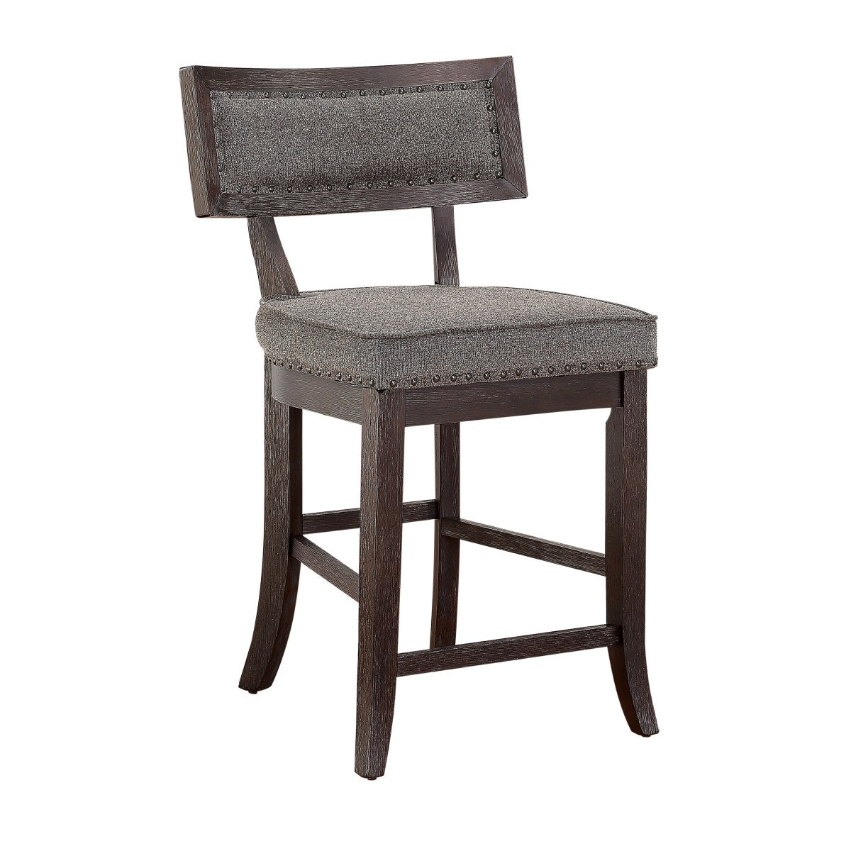 Oxton Counter Height Chair, Fabric - Baltimore Espresso