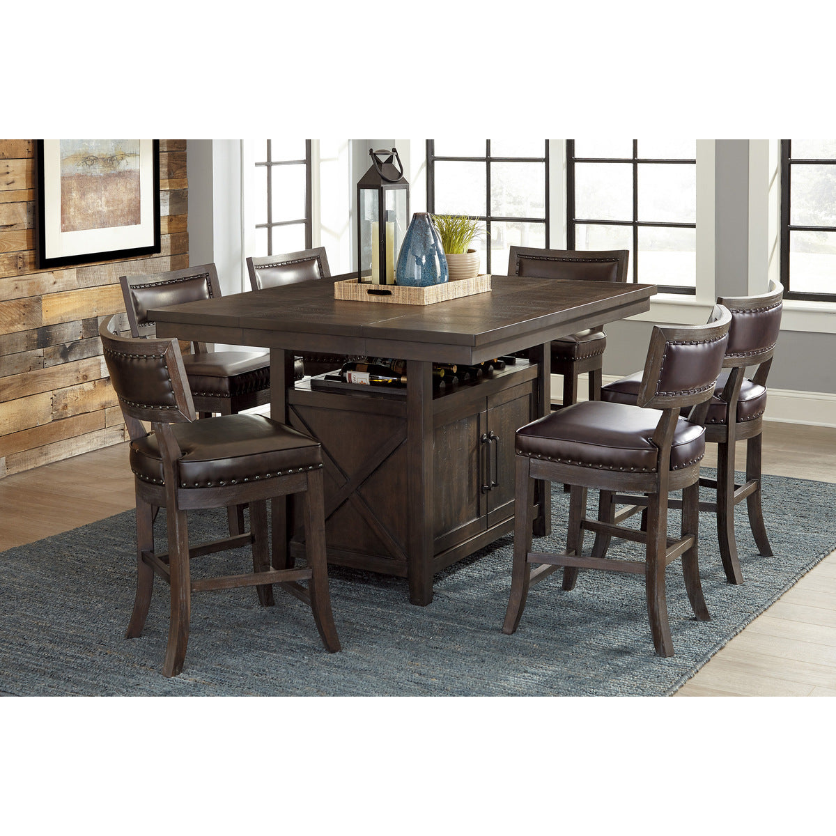 Oxton Counter Height Chair - Espresso