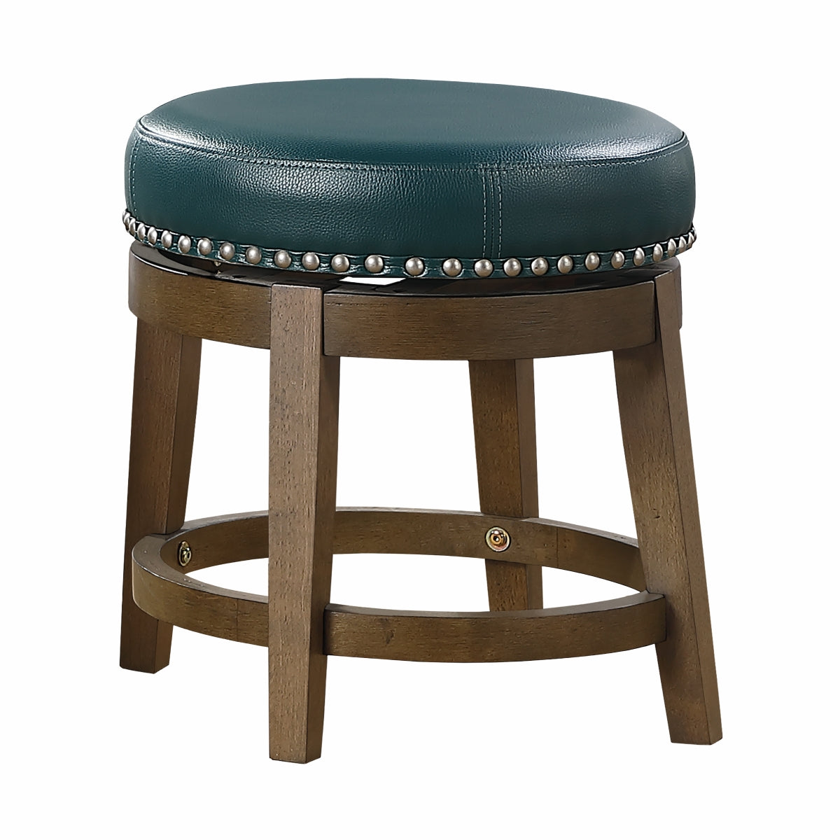 Westby Round Swivel Stool, Green