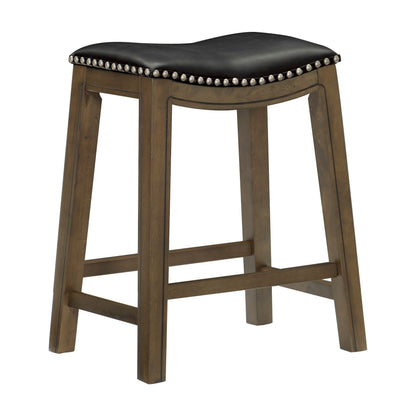 Ordway 24" Counter Height Stool, Black, 3A