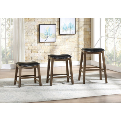 Ordway 29 Pub Height Stool, Black