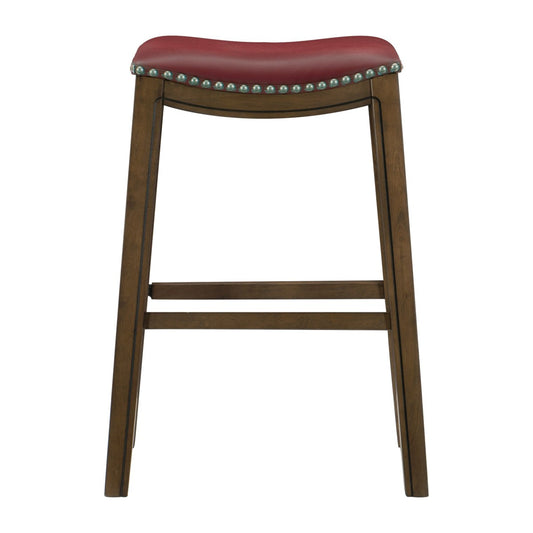 Ordway 29 Pub Height Stool, Red