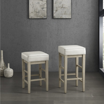 Pittsville Counter Height Stool - White