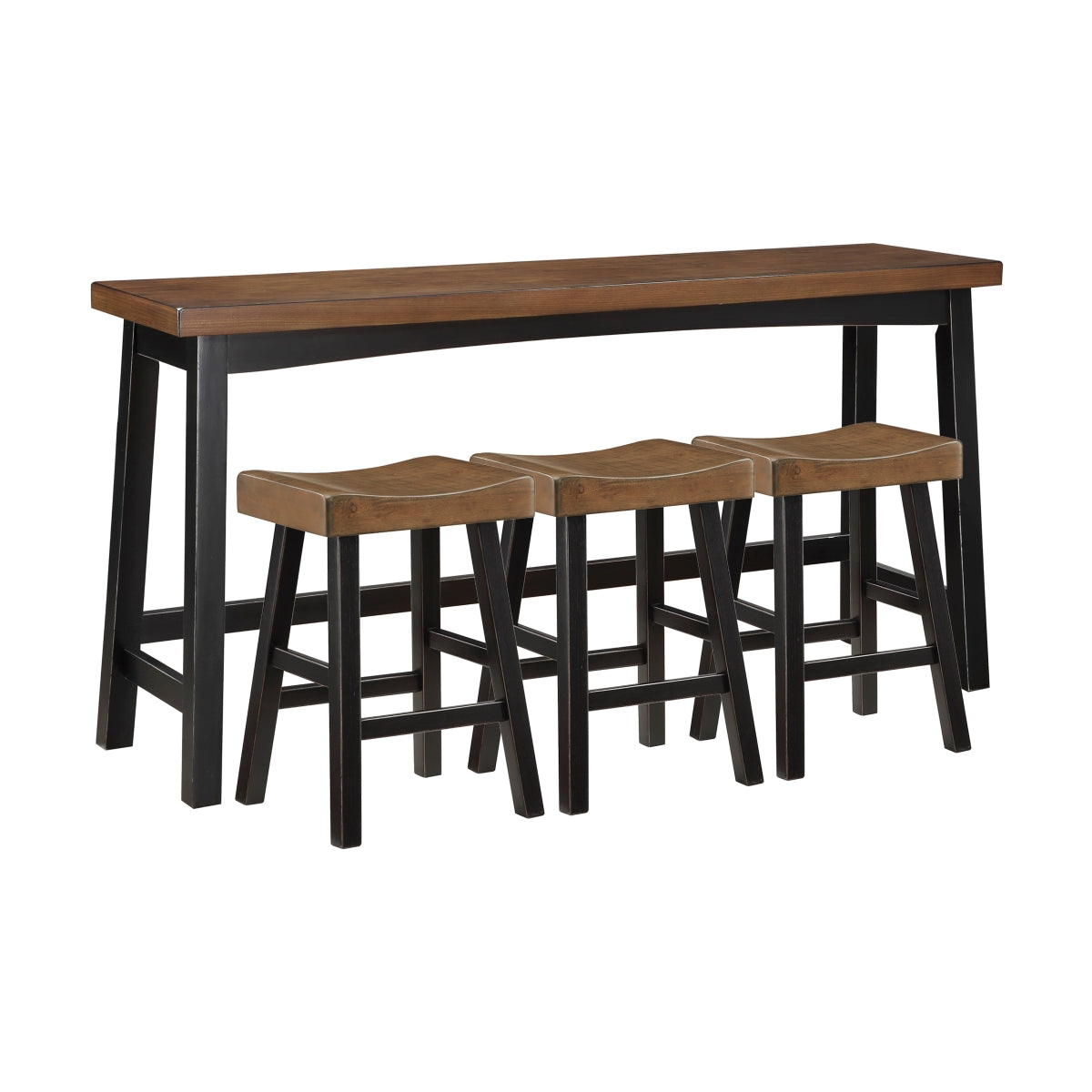 Caspian 4-Piece Pack Counter Height Set (5687BTT-364P)