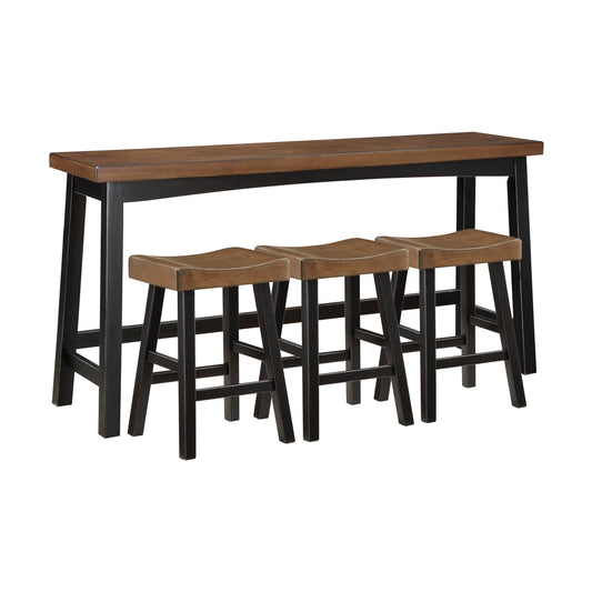 Caspian 4-Piece Pack Counter Height Set (5687BTT-364P)
