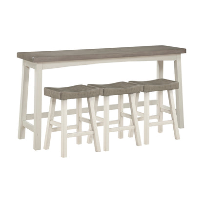 Caspian 4-Piece Pack Counter Height Set (5687WTT-364P)