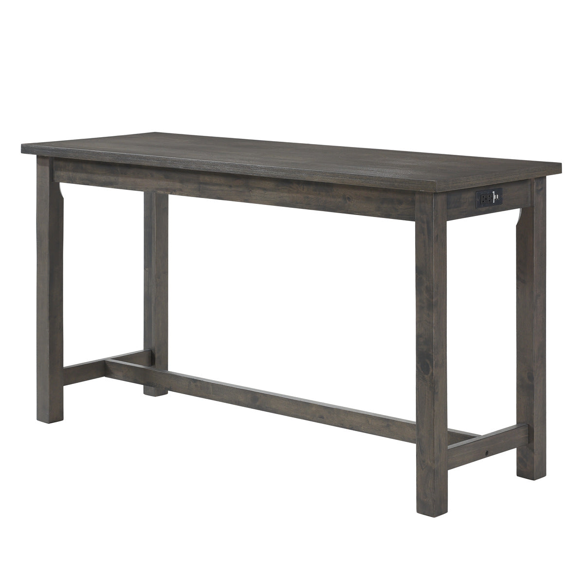 Connected 4-Piece Pack Counter Height Set - Gray (5713GY)