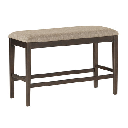 Balin Counter Height Bench - Brown