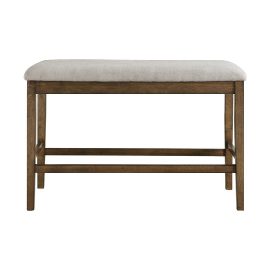 Balin Counter Height Bench - Gray