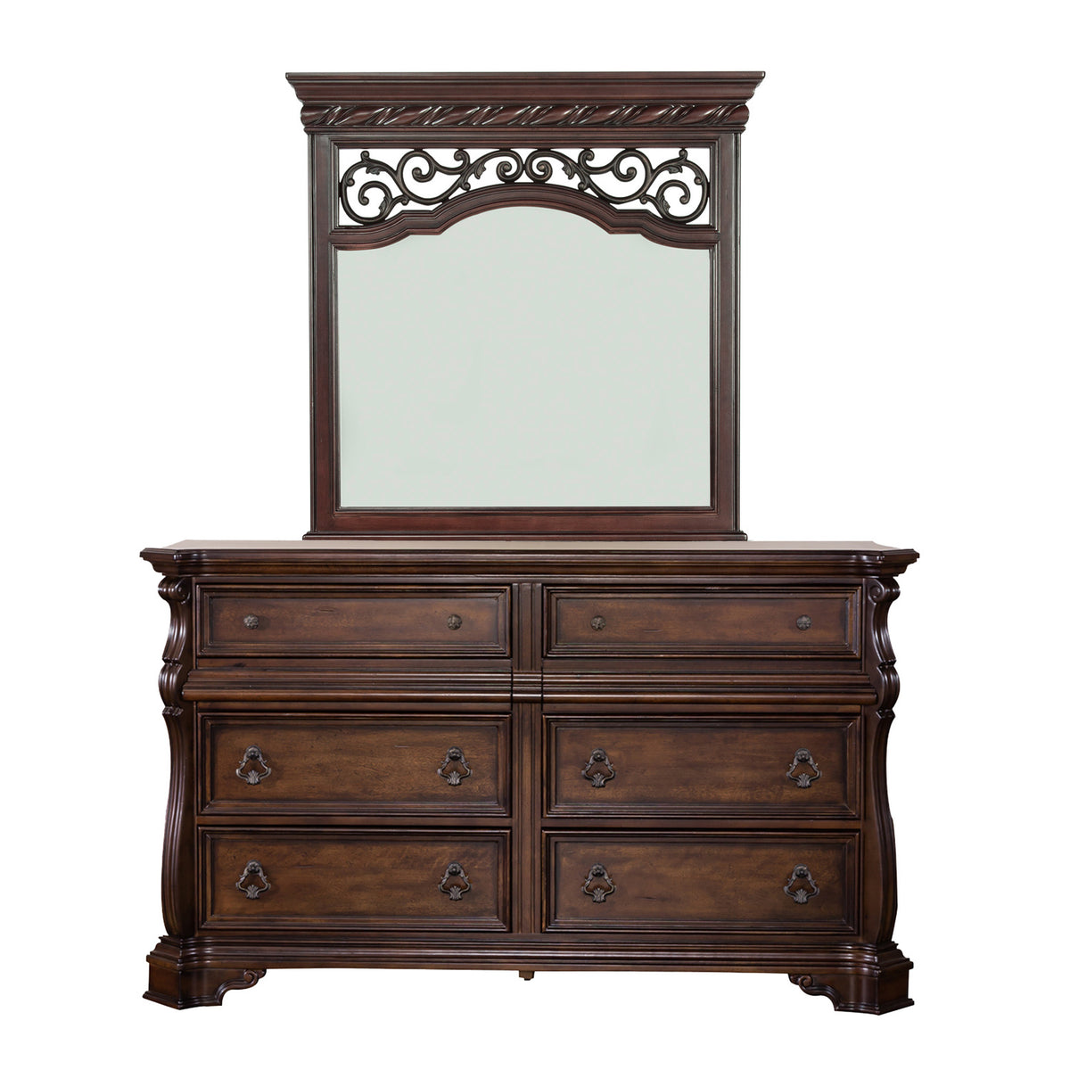 Arbor Place Dresser & Mirror Bedroom Set