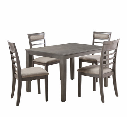 Lovell 5-Piece Pack Dinette Set - Brown