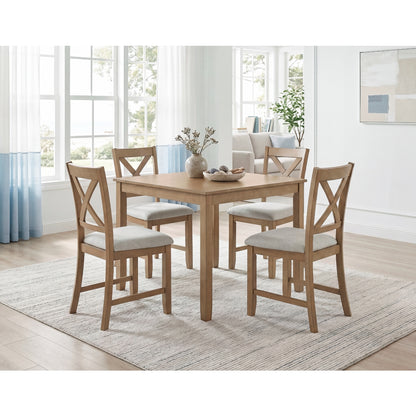 Crossbuck 5-Piece Pack Dinette Set